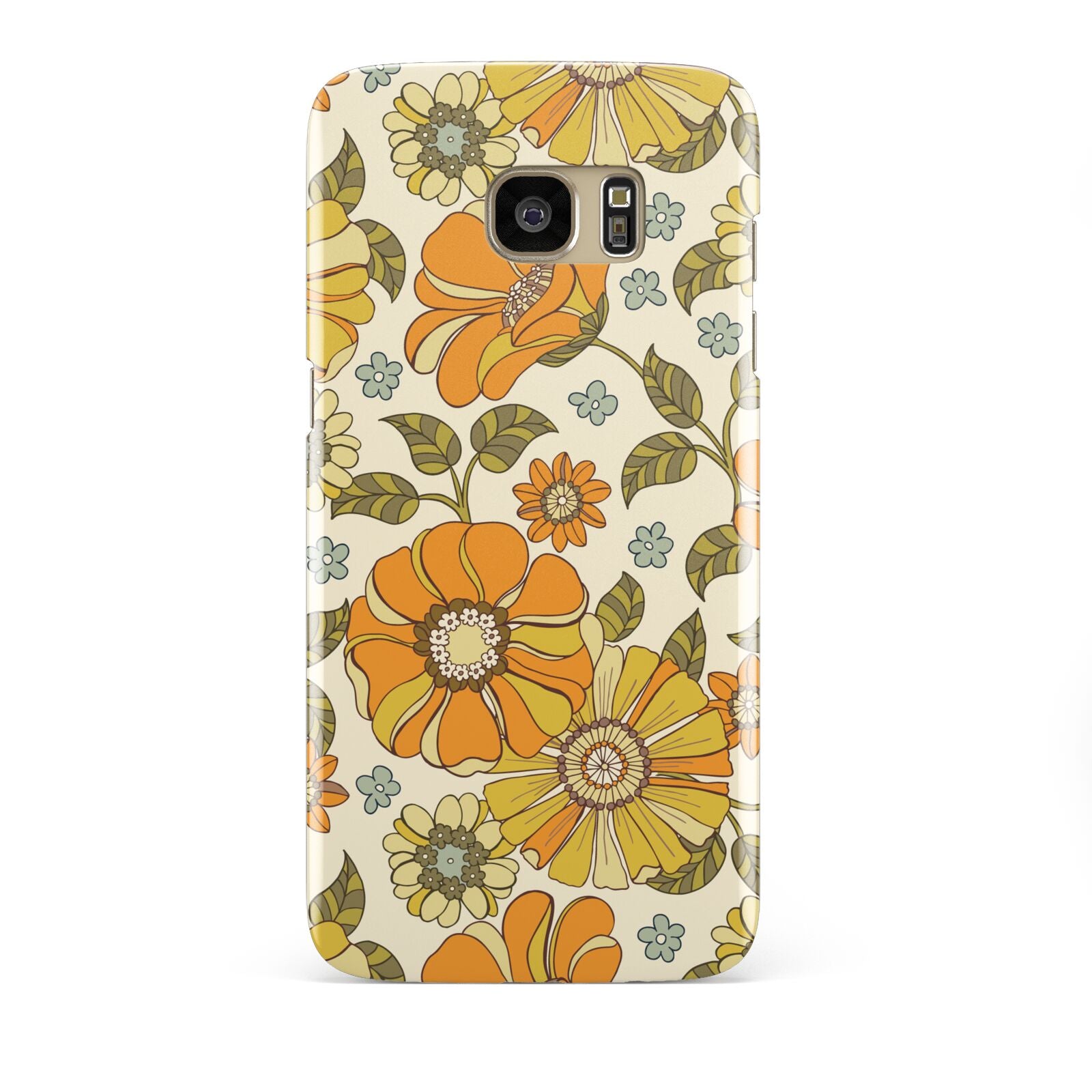 Vintage Floral Samsung Galaxy S7 Edge Case
