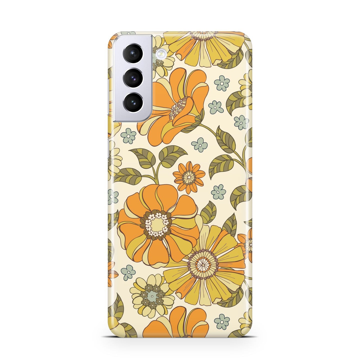 Vintage Floral Samsung S21 Plus Phone Case