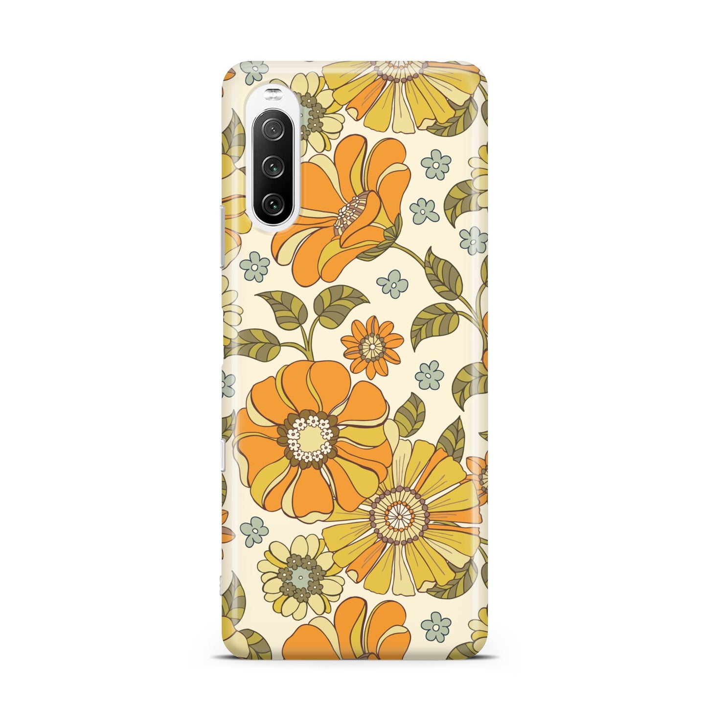 Vintage Floral Sony Xperia 10 III Case