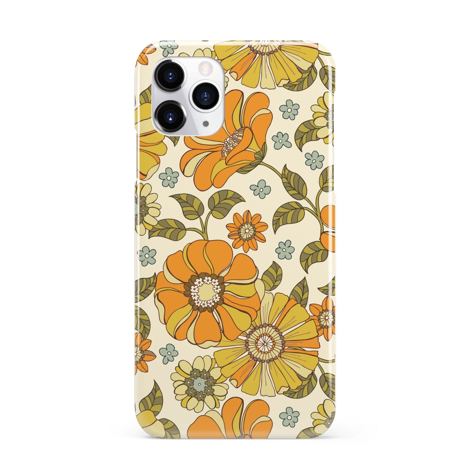 Vintage Floral iPhone 11 Pro 3D Snap Case