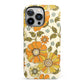 Vintage Floral iPhone 13 Pro Full Wrap 3D Tough Case