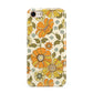 Vintage Floral iPhone 8 3D Tough Case on Gold Phone