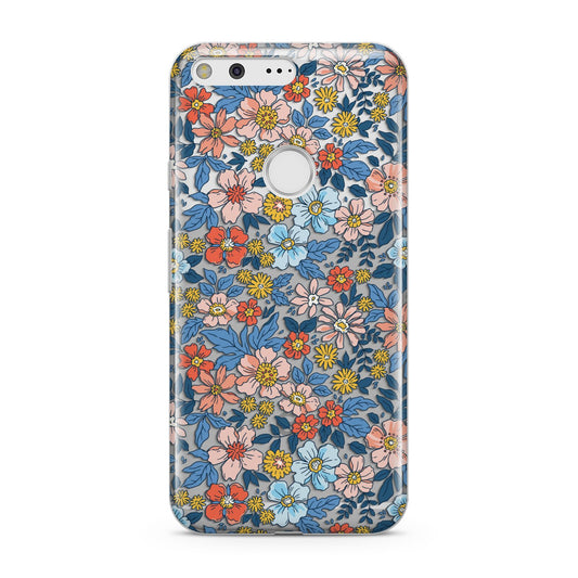 Vintage Flower Google Pixel Case