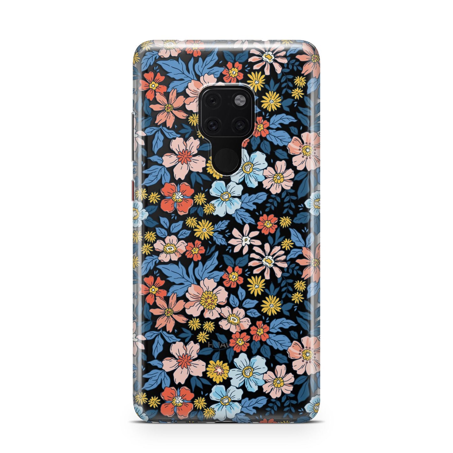 Vintage Flower Huawei Mate 20 Phone Case