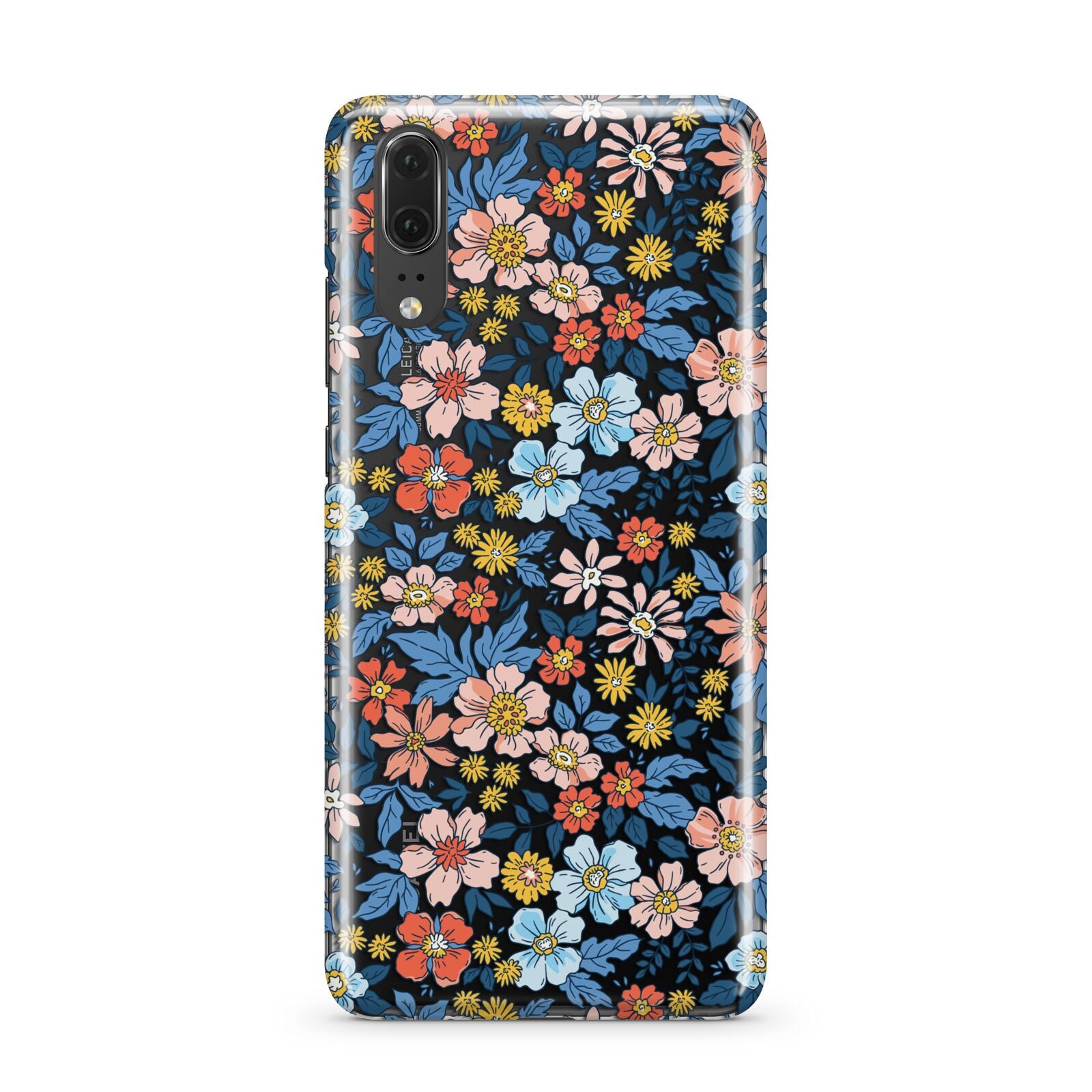 Vintage Flower Huawei P20 Phone Case