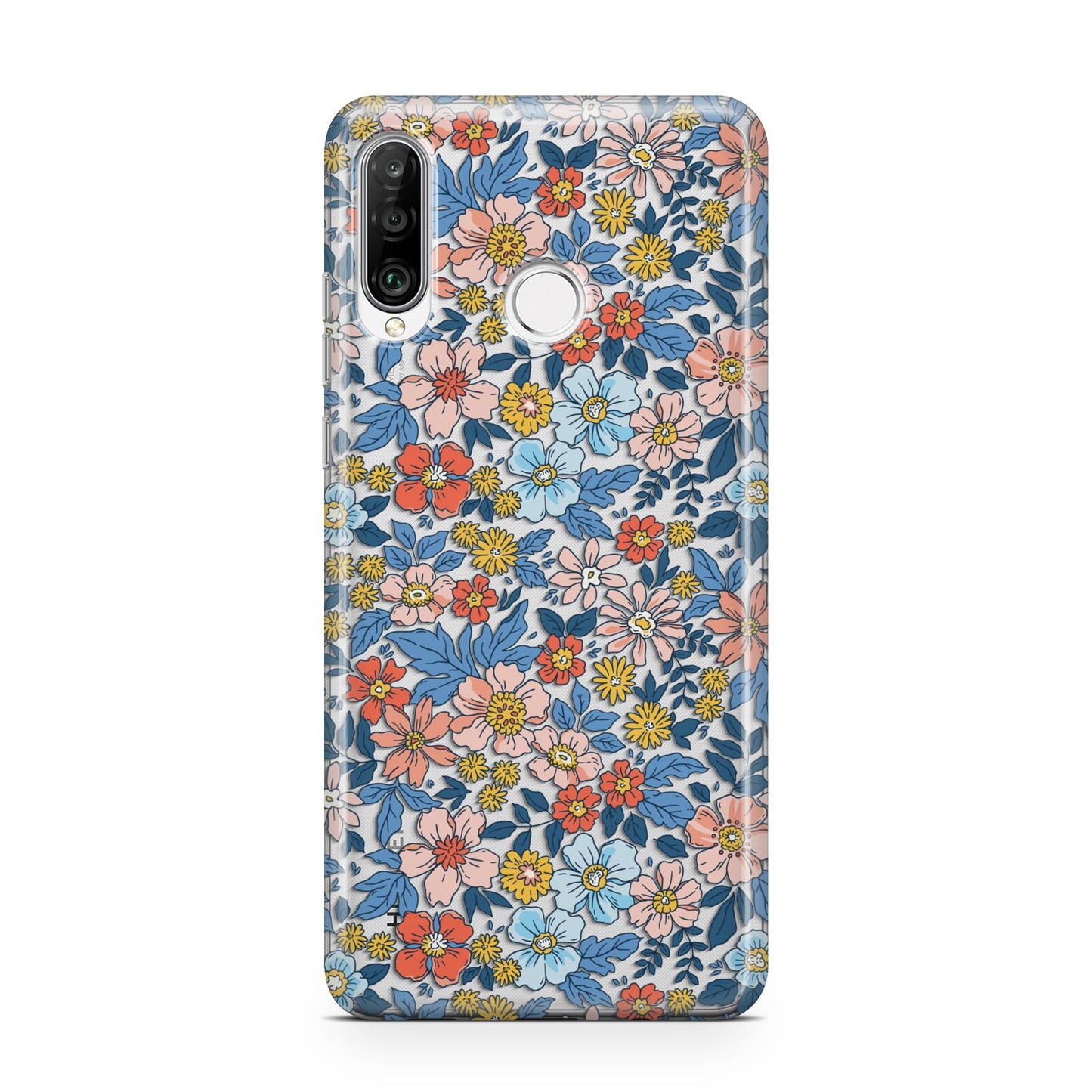 Vintage Flower Huawei P30 Lite Phone Case
