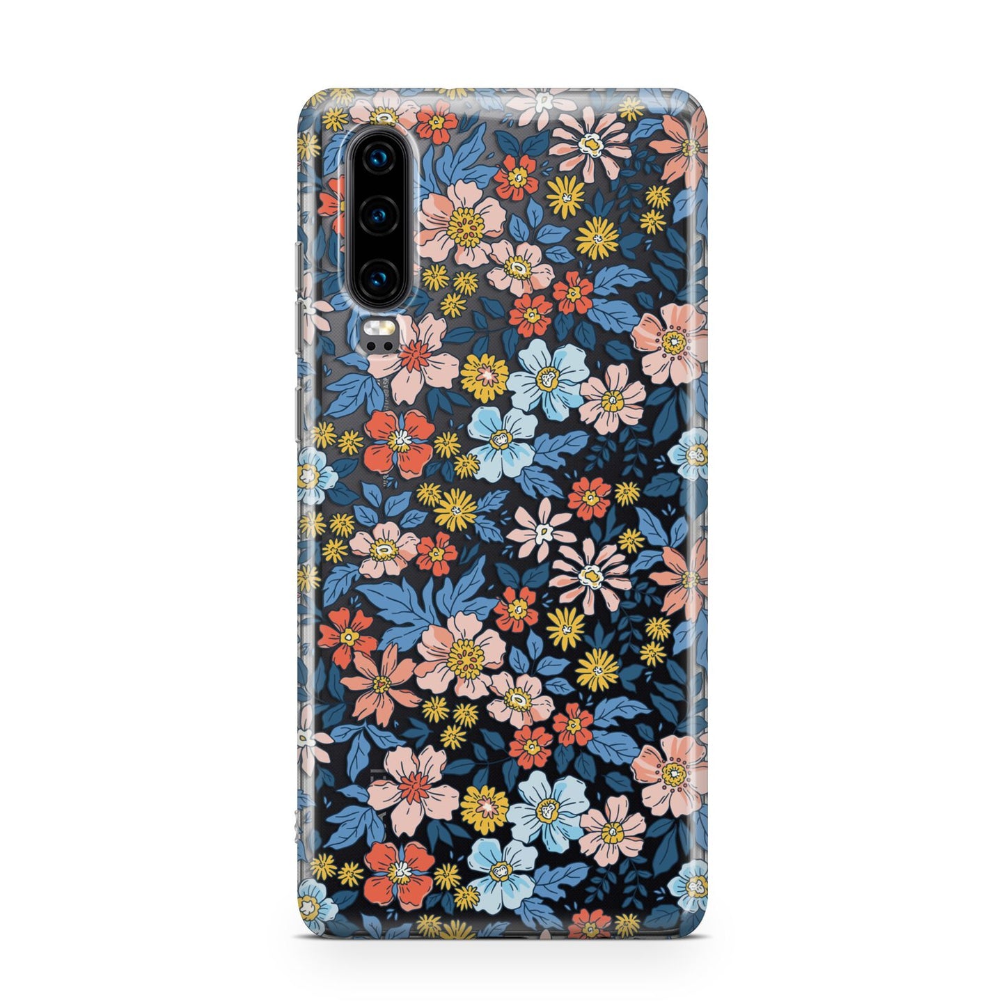 Vintage Flower Huawei P30 Phone Case