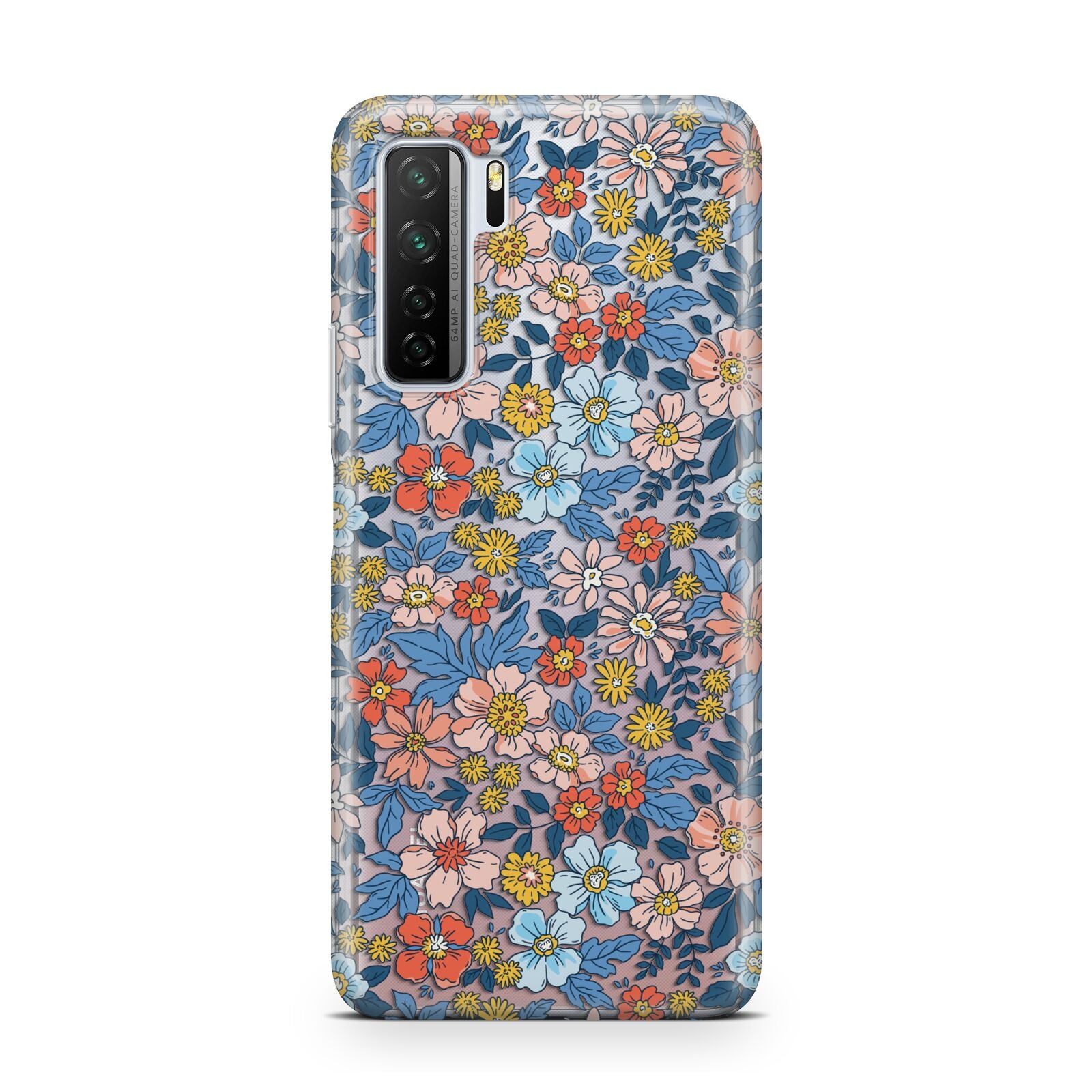 Vintage Flower Huawei P40 Lite 5G Phone Case