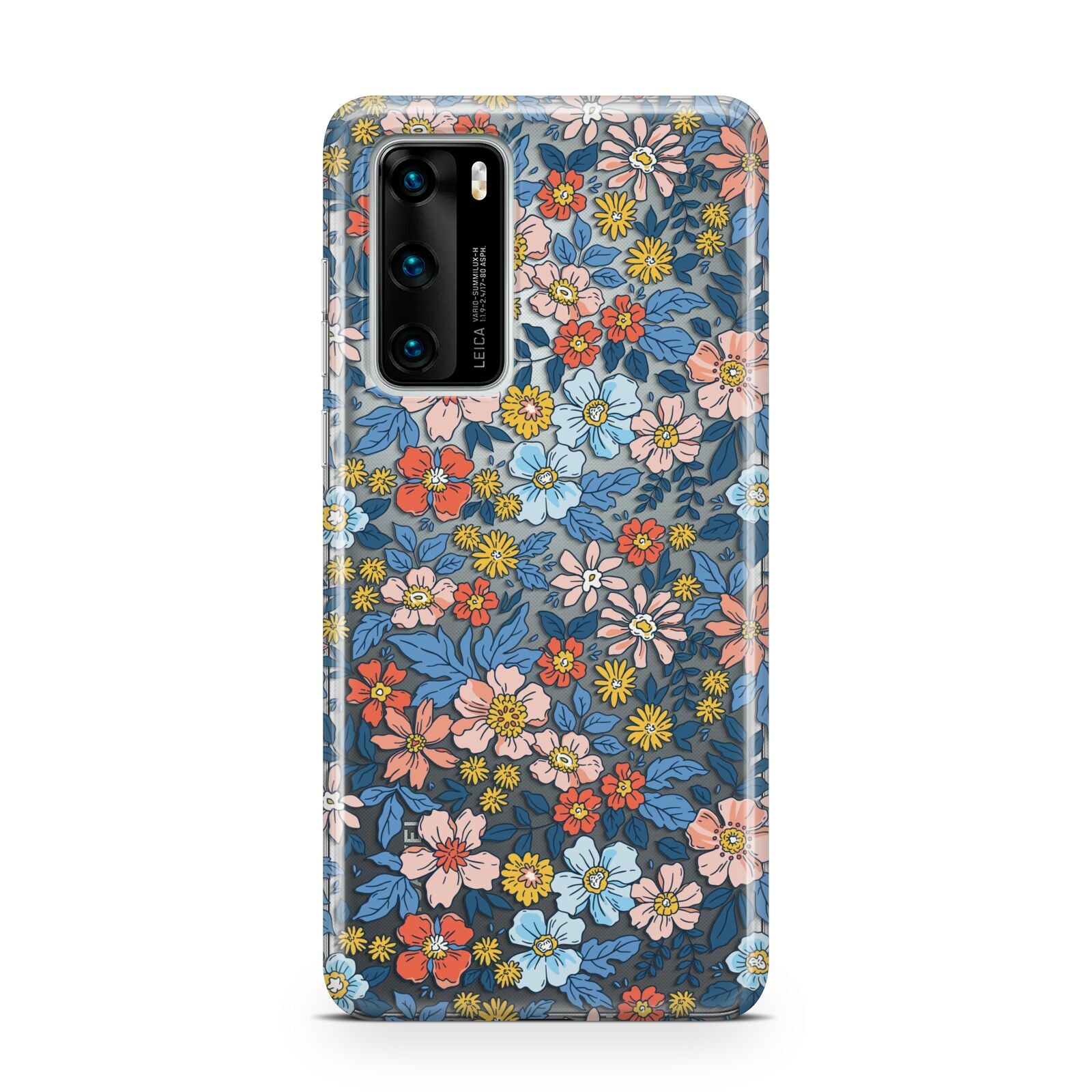Vintage Flower Huawei P40 Phone Case