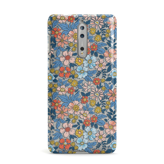 Vintage Flower Nokia Case