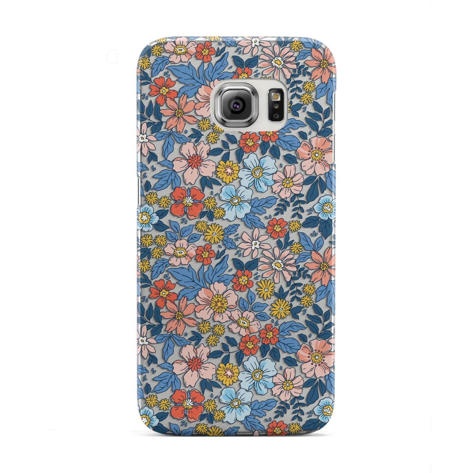 Vintage Flower Samsung Galaxy S6 Edge Case