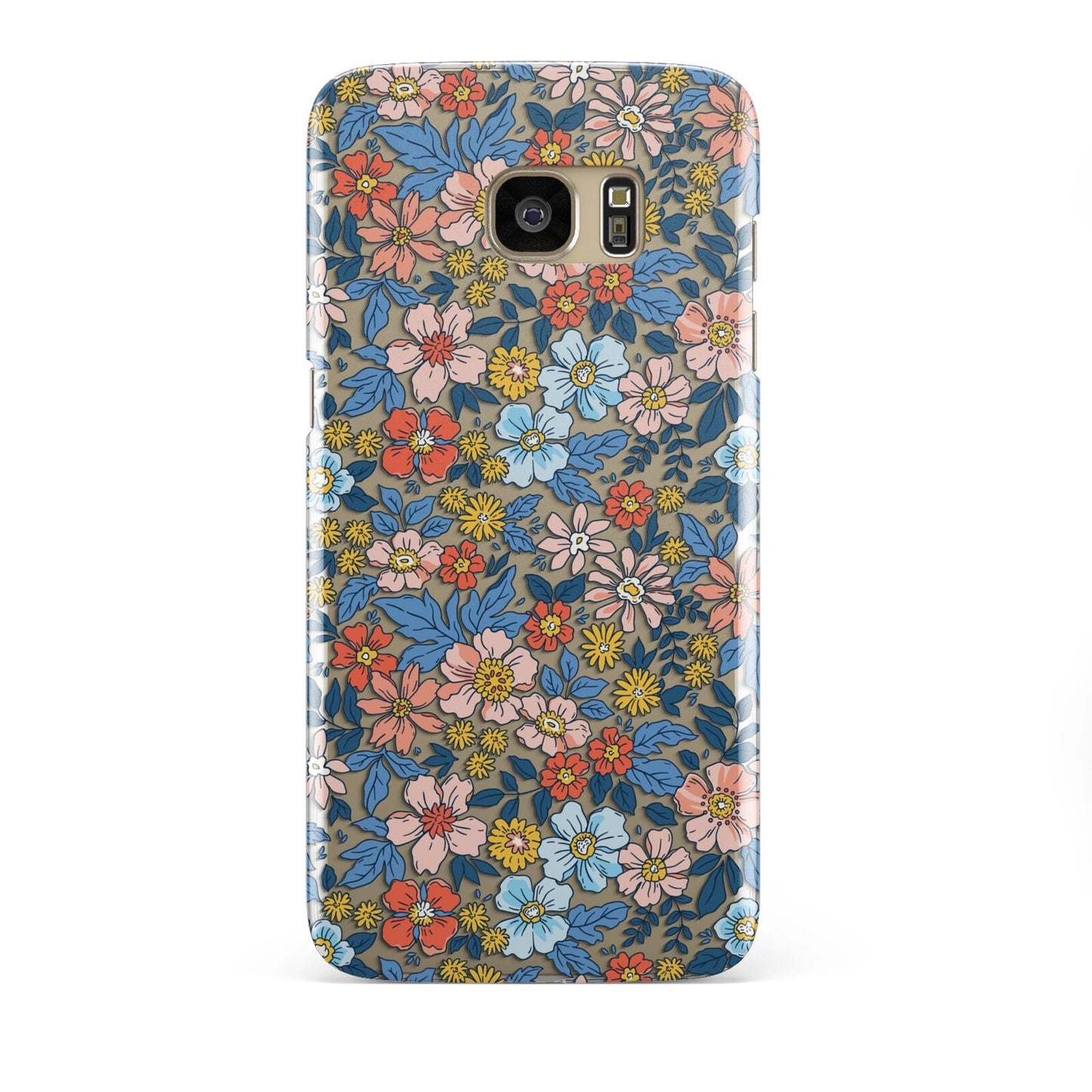 Vintage Flower Samsung Galaxy S7 Edge Case