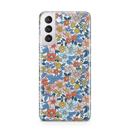 Vintage Flower Samsung S21 Case