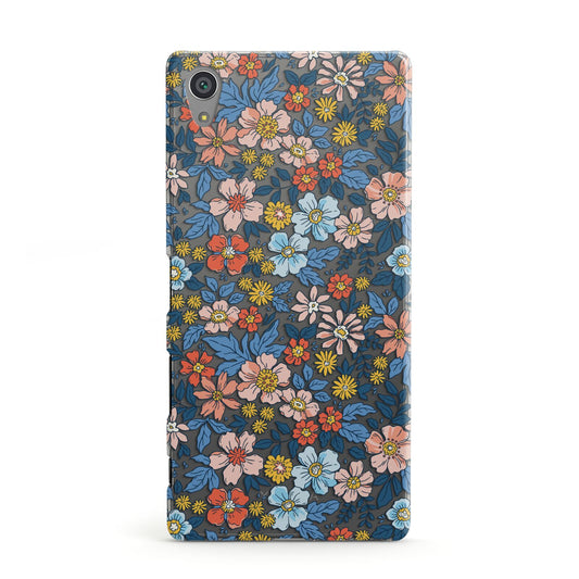 Vintage Flower Sony Xperia Case