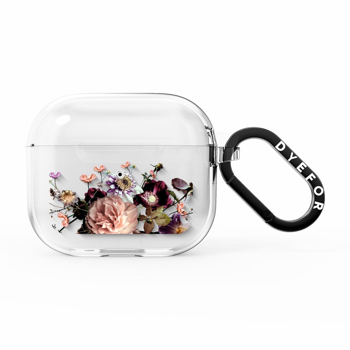 Vintage Flowers AirPods Clear Case 3rd Gen