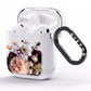 Vintage Flowers AirPods Clear Case Side Image