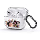 Vintage Flowers AirPods Glitter Case 3rd Gen Side Image