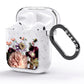 Vintage Flowers AirPods Glitter Case Side Image