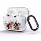 Vintage Flowers AirPods Pro Clear Case Side Image