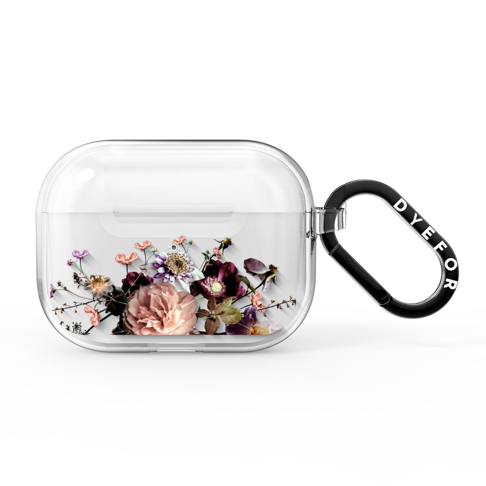 Vintage Flowers AirPods Pro Clear Case