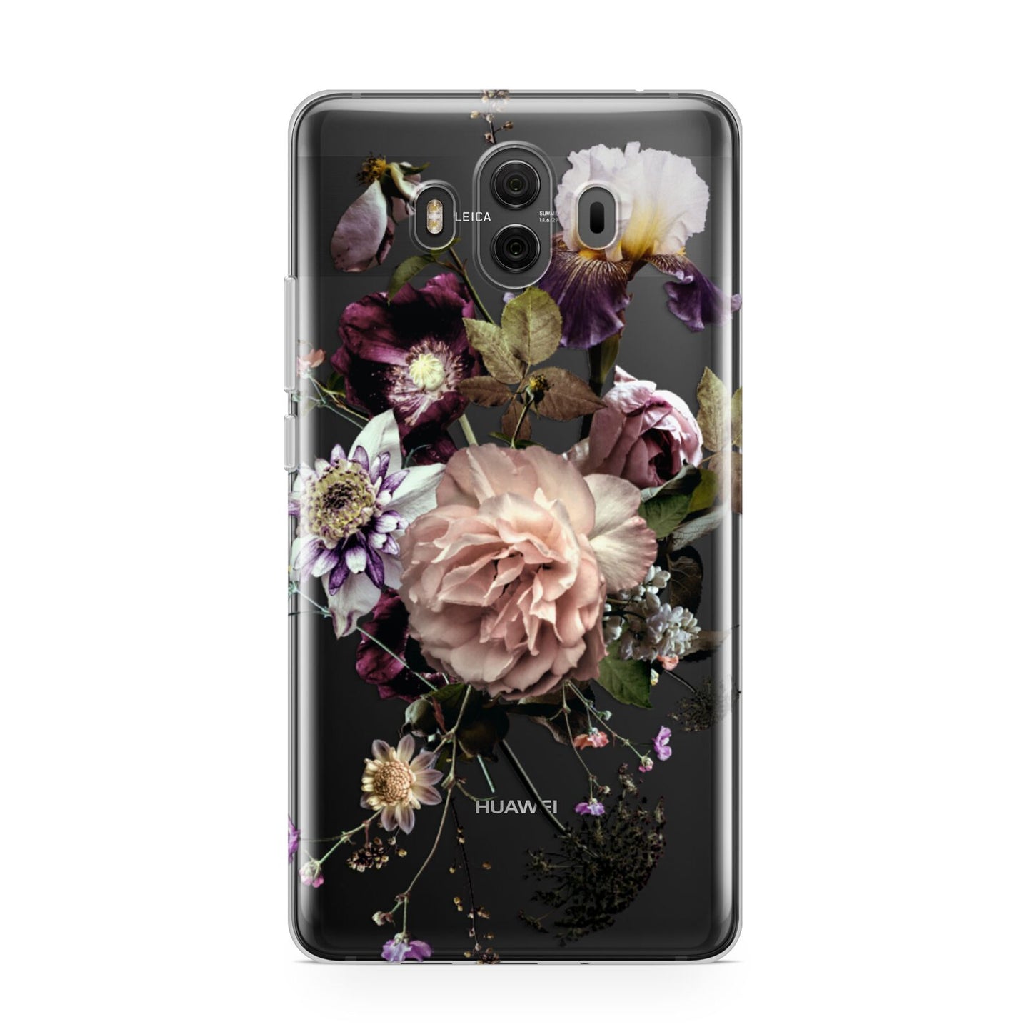 Vintage Flowers Huawei Mate 10 Protective Phone Case