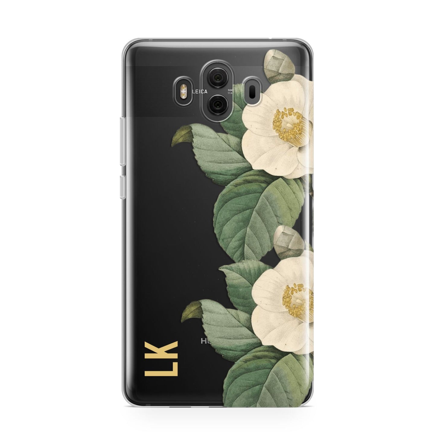 Vintage Flowers Personalised Huawei Mate 10 Protective Phone Case