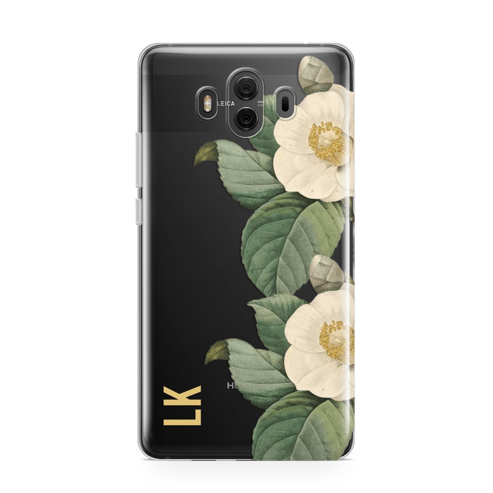 Vintage Flowers Personalised Huawei Mate 10 Protective Phone Case