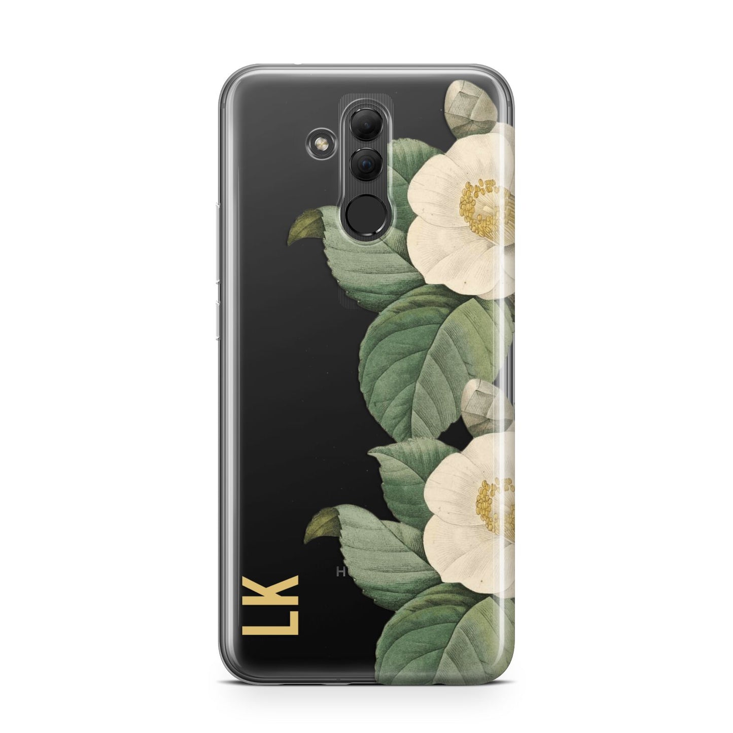 Vintage Flowers Personalised Huawei Mate 20 Lite