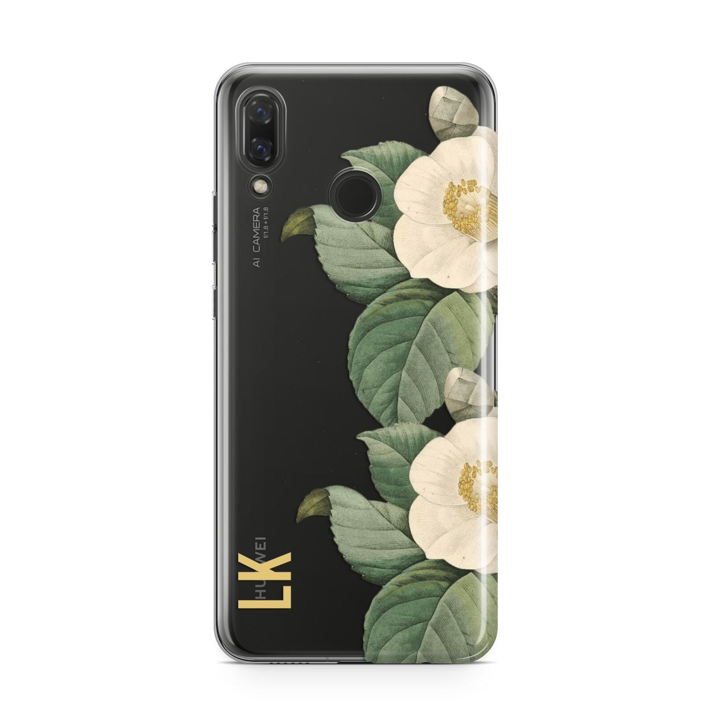 Vintage Flowers Personalised Huawei Nova 3 Phone Case