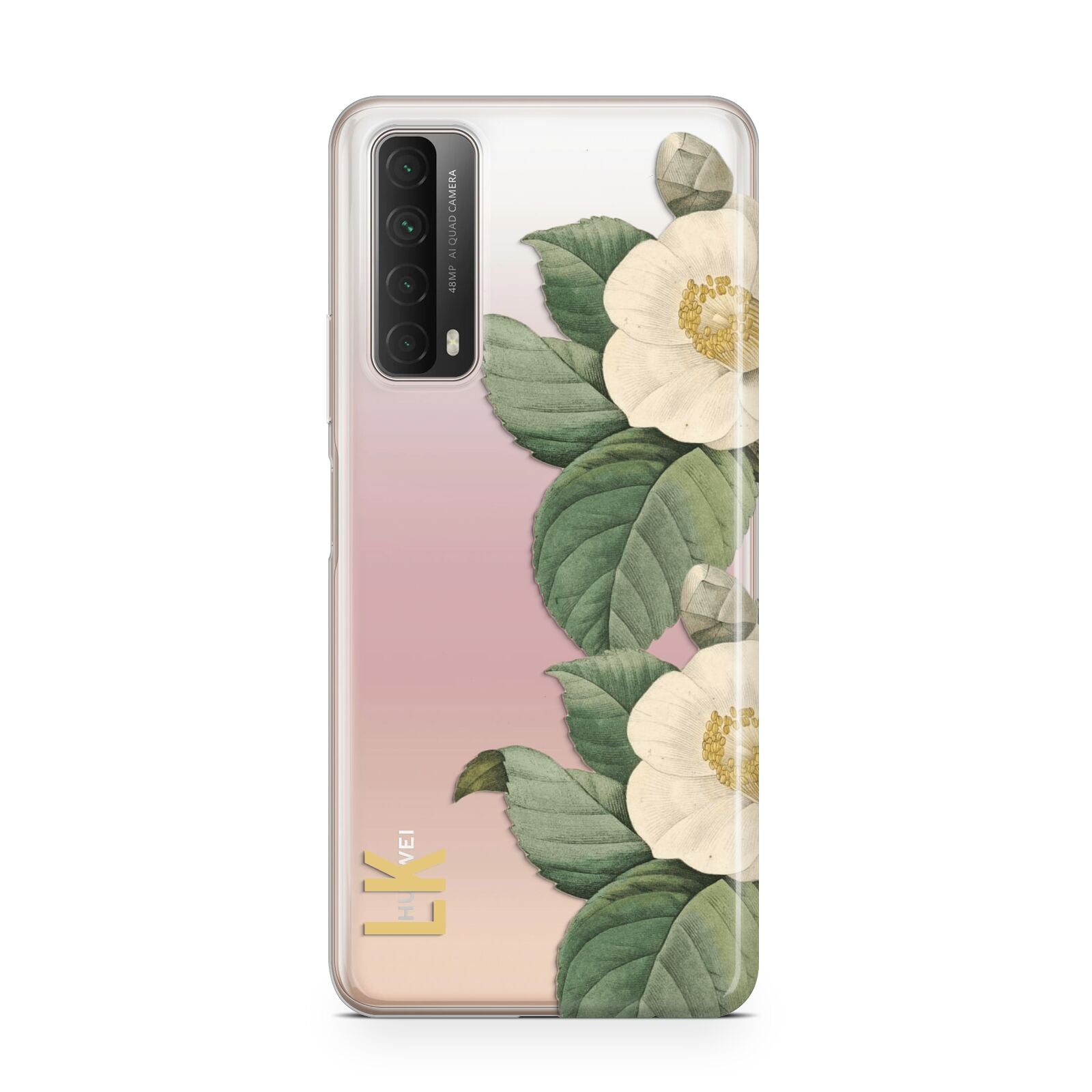 Vintage Flowers Personalised Huawei P Smart 2021