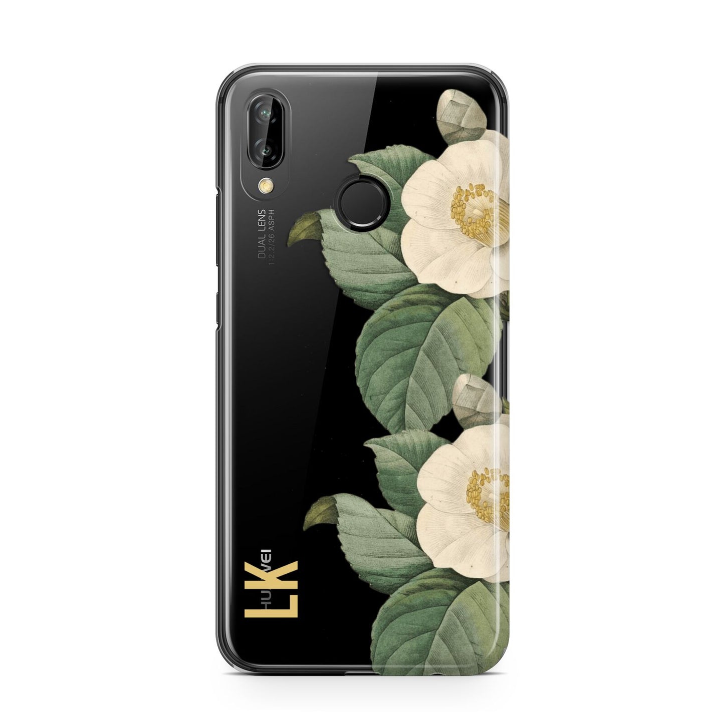 Vintage Flowers Personalised Huawei P20 Lite Phone Case