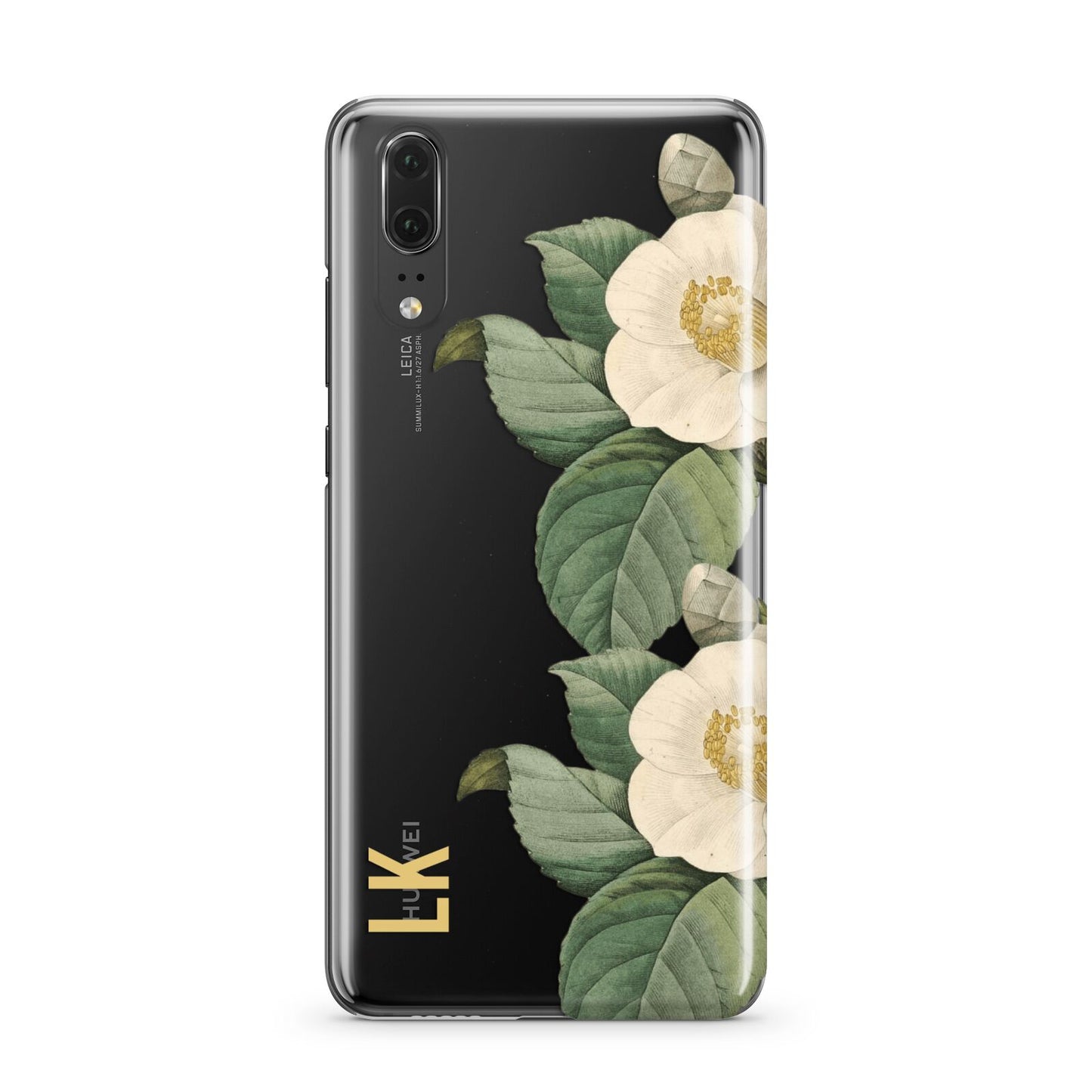 Vintage Flowers Personalised Huawei P20 Phone Case