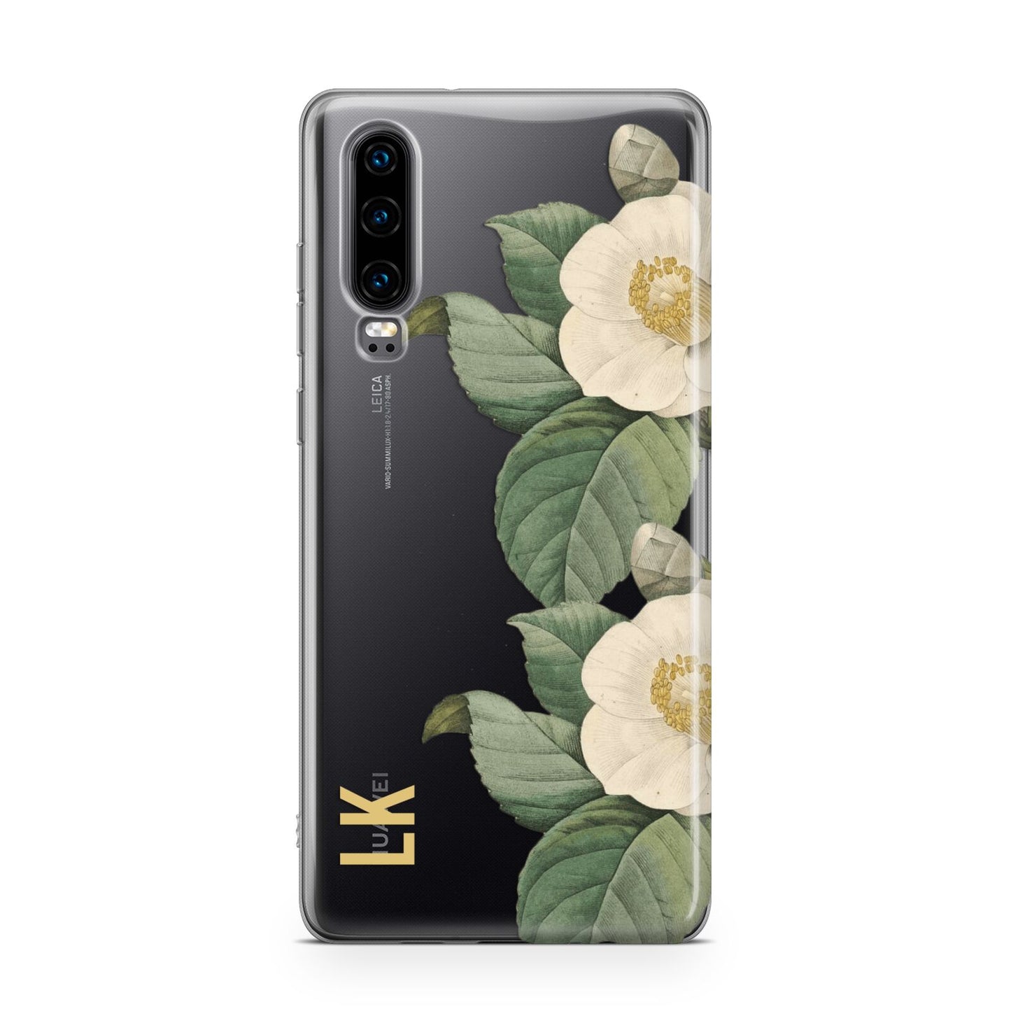 Vintage Flowers Personalised Huawei P30 Phone Case