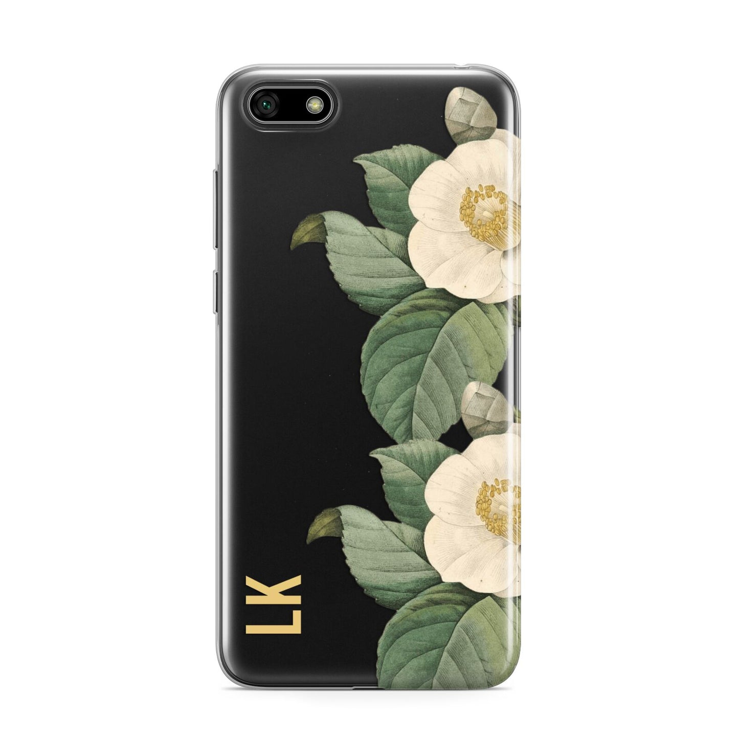 Vintage Flowers Personalised Huawei Y5 Prime 2018 Phone Case