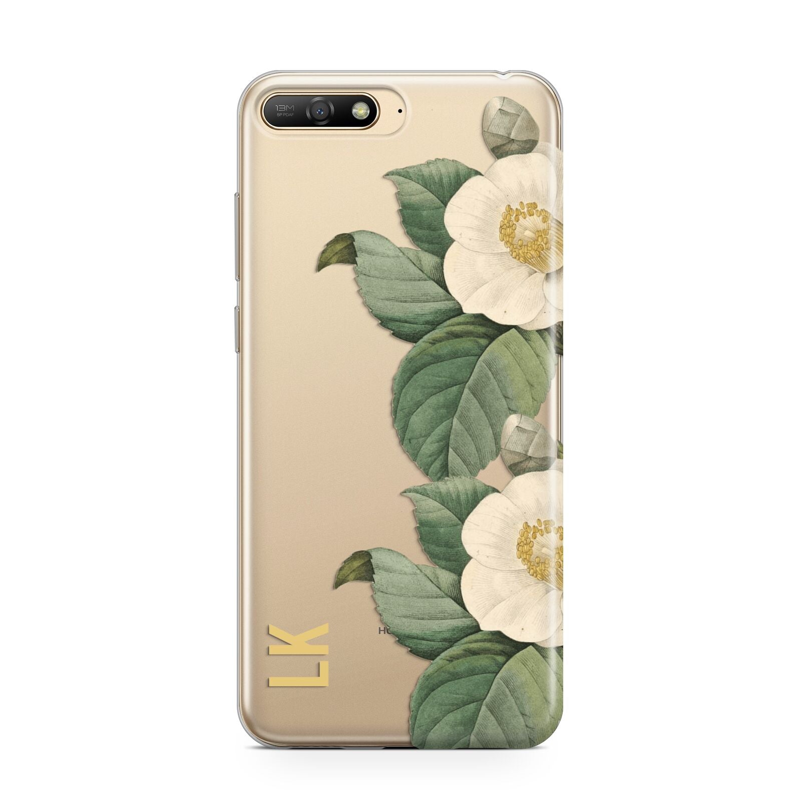 Vintage Flowers Personalised Huawei Y6 2018