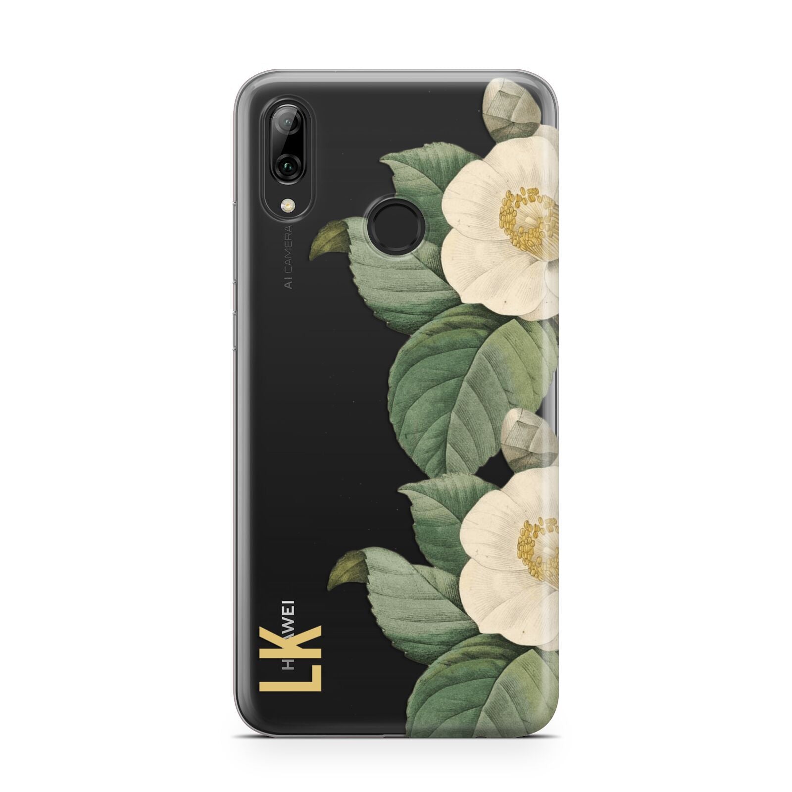 Vintage Flowers Personalised Huawei Y7 2019