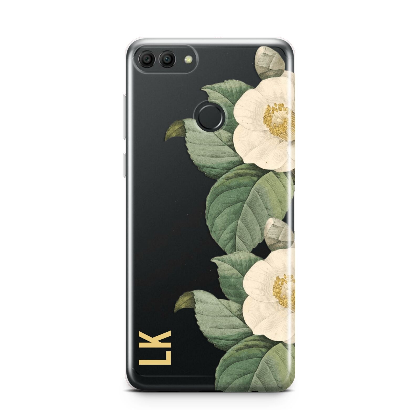 Vintage Flowers Personalised Huawei Y9 2018