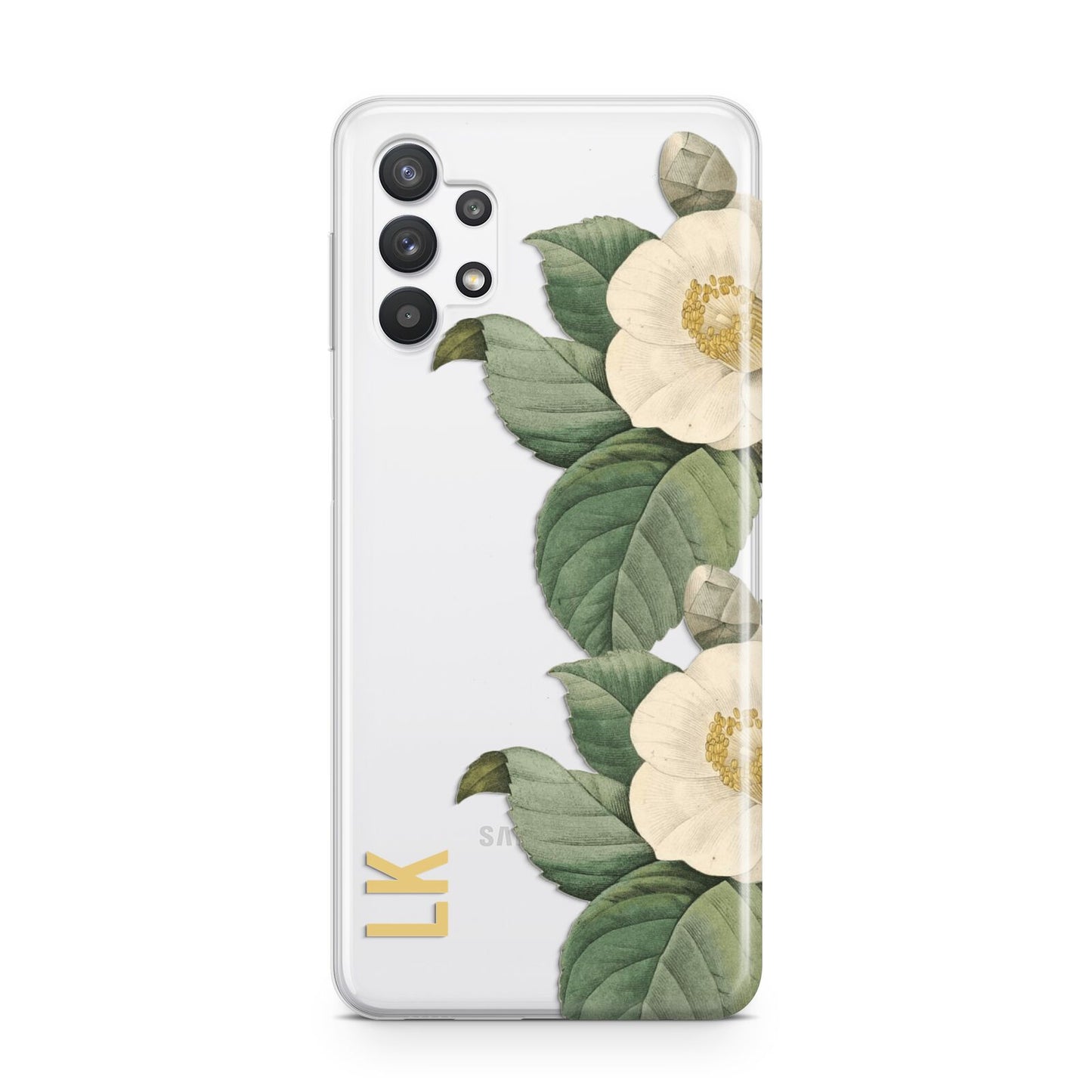 Vintage Flowers Personalised Samsung A32 5G Case