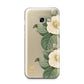Vintage Flowers Personalised Samsung Galaxy A3 2017 Case on gold phone