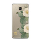 Vintage Flowers Personalised Samsung Galaxy A5 2016 Case on gold phone