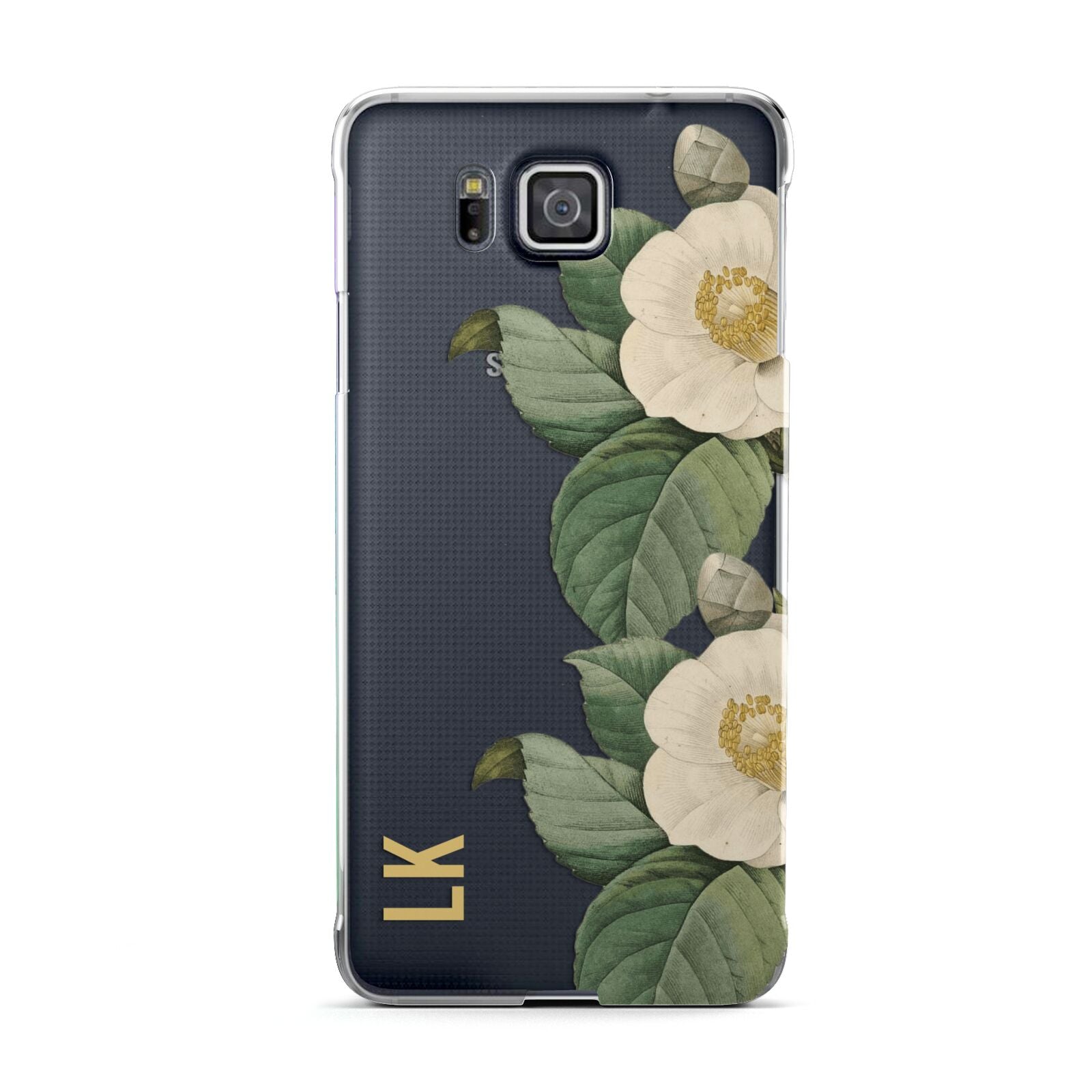 Vintage Flowers Personalised Samsung Galaxy Alpha Case