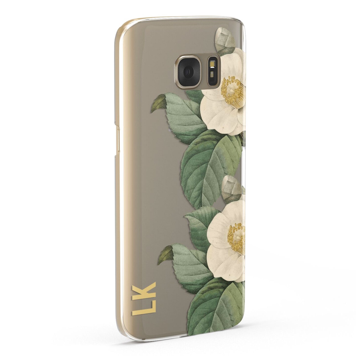 Vintage Flowers Personalised Samsung Galaxy Case Fourty Five Degrees
