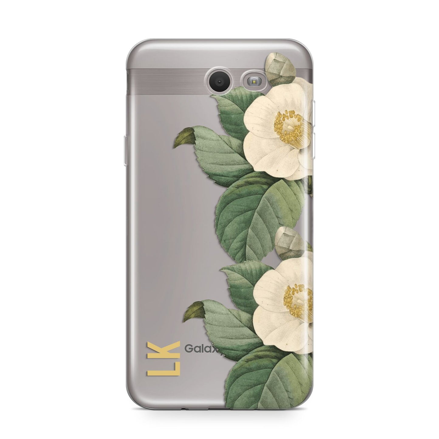 Vintage Flowers Personalised Samsung Galaxy J7 2017 Case
