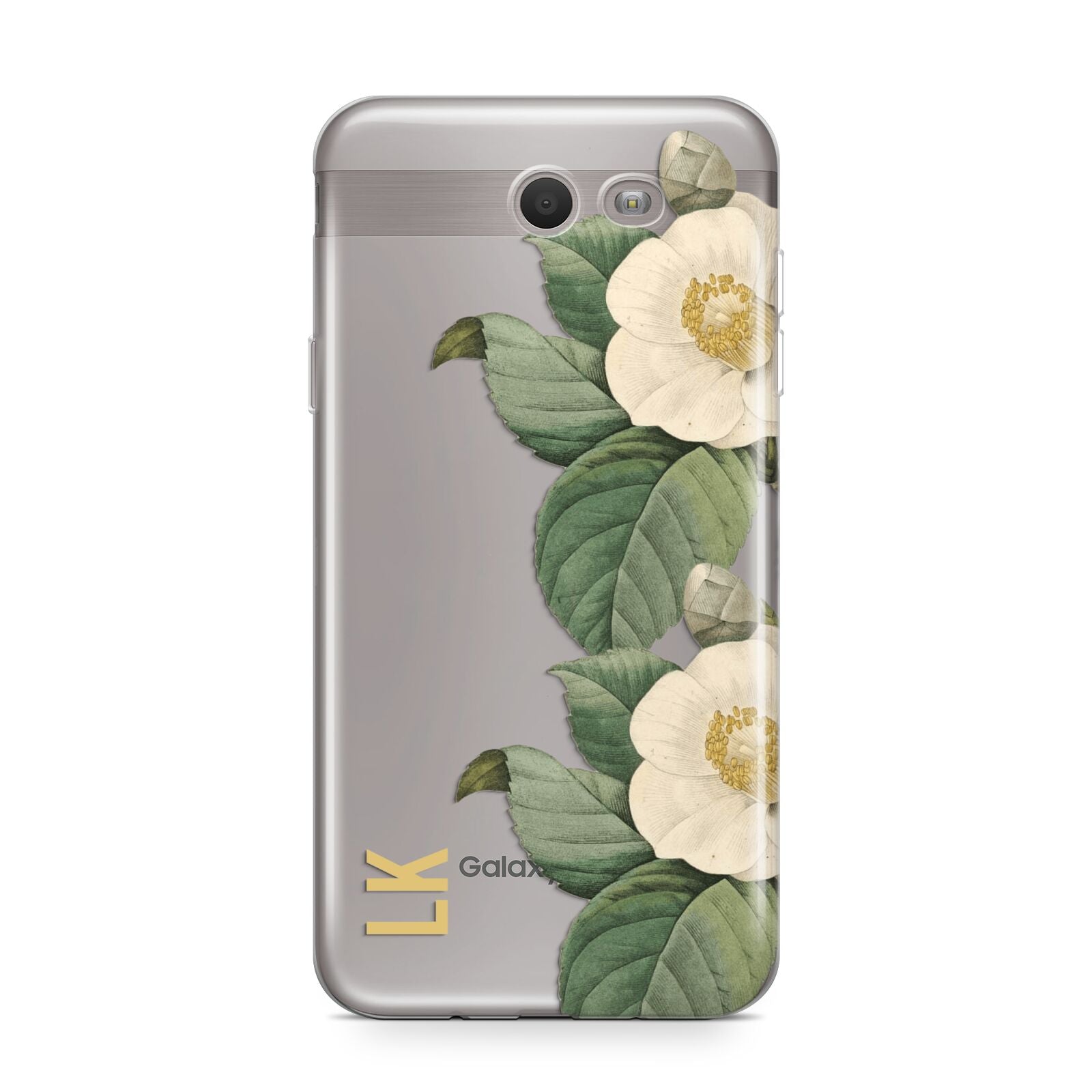 Vintage Flowers Personalised Samsung Galaxy J7 2017 Case