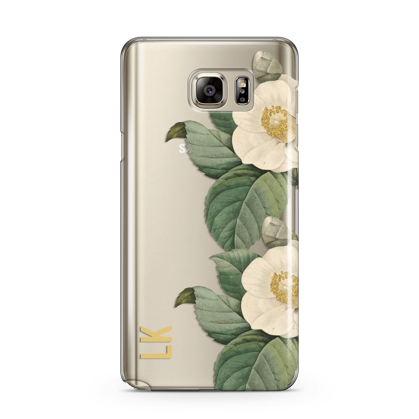 Vintage Flowers Personalised Samsung Galaxy Note 5 Case