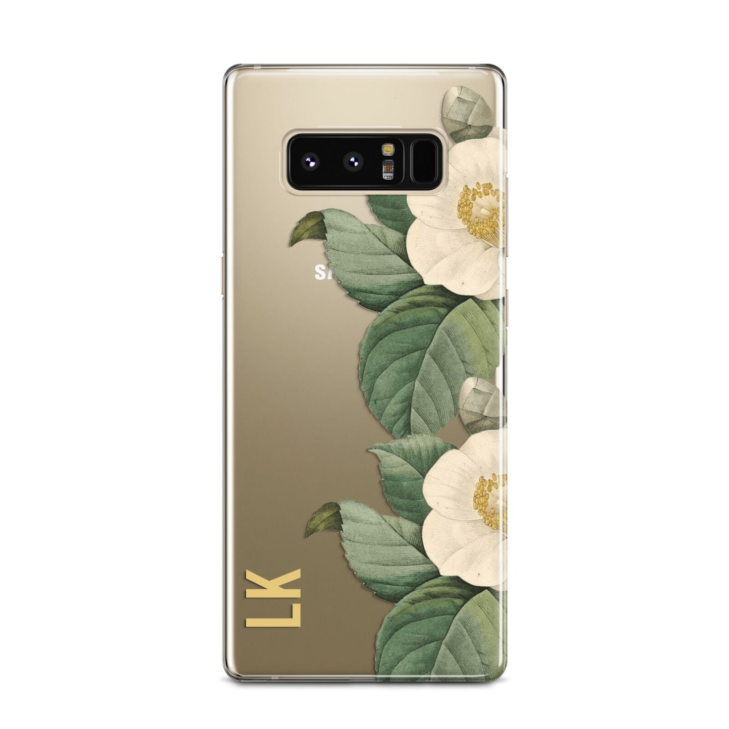 Vintage Flowers Personalised Samsung Galaxy Note 8 Case