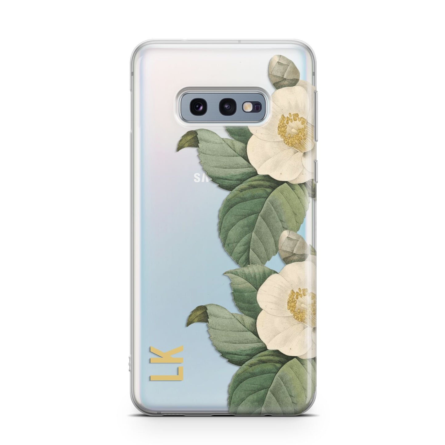 Vintage Flowers Personalised Samsung Galaxy S10E Case