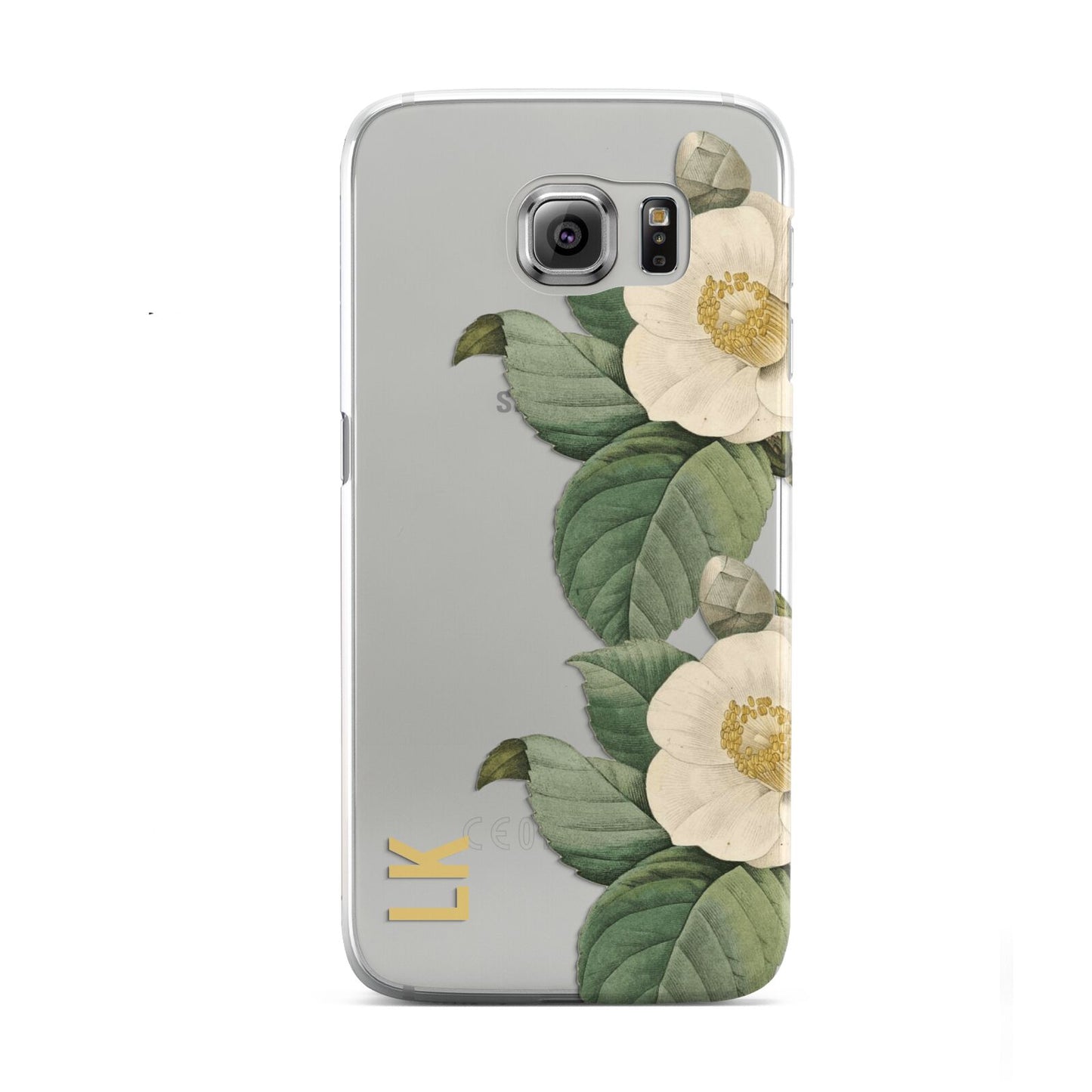 Vintage Flowers Personalised Samsung Galaxy S6 Case