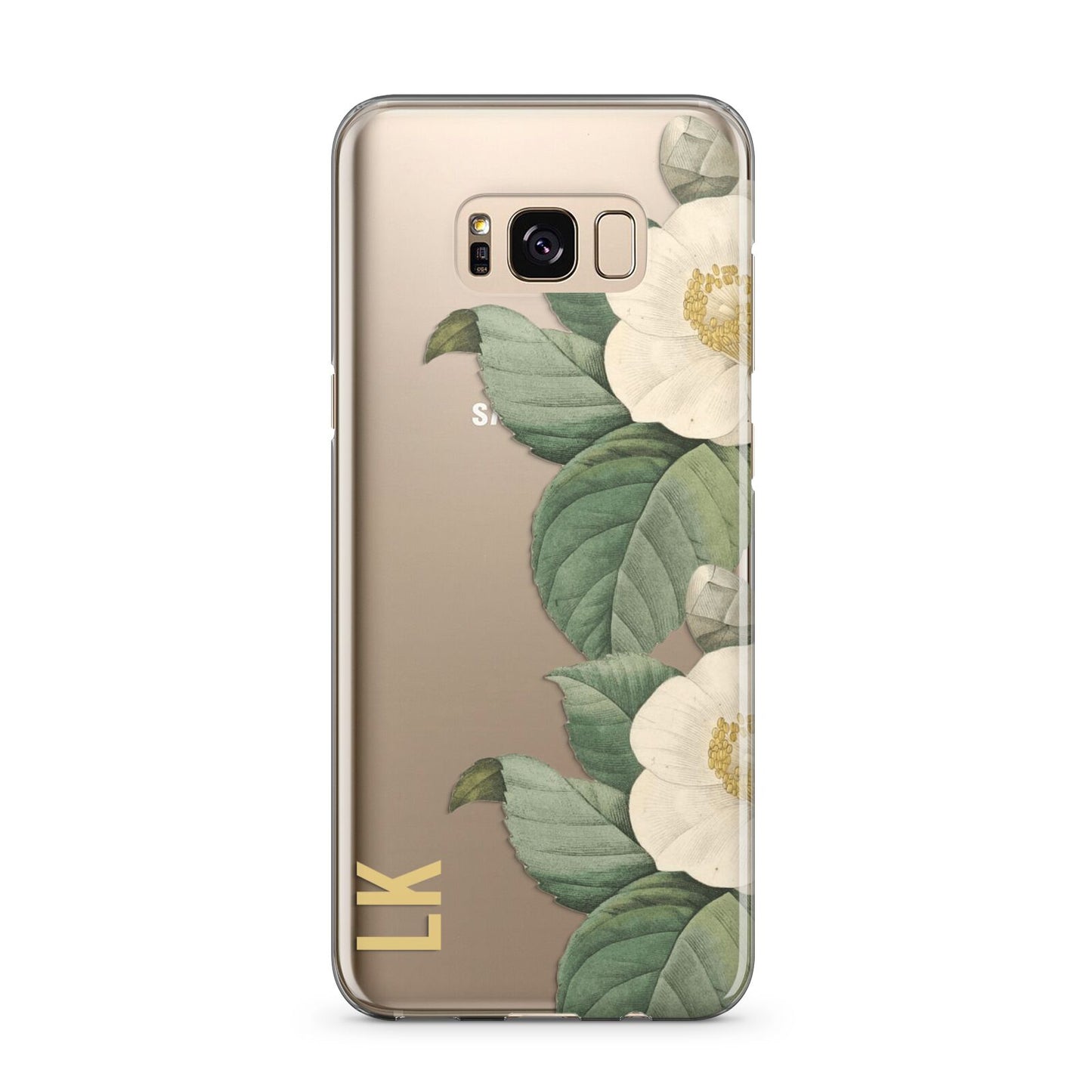 Vintage Flowers Personalised Samsung Galaxy S8 Plus Case
