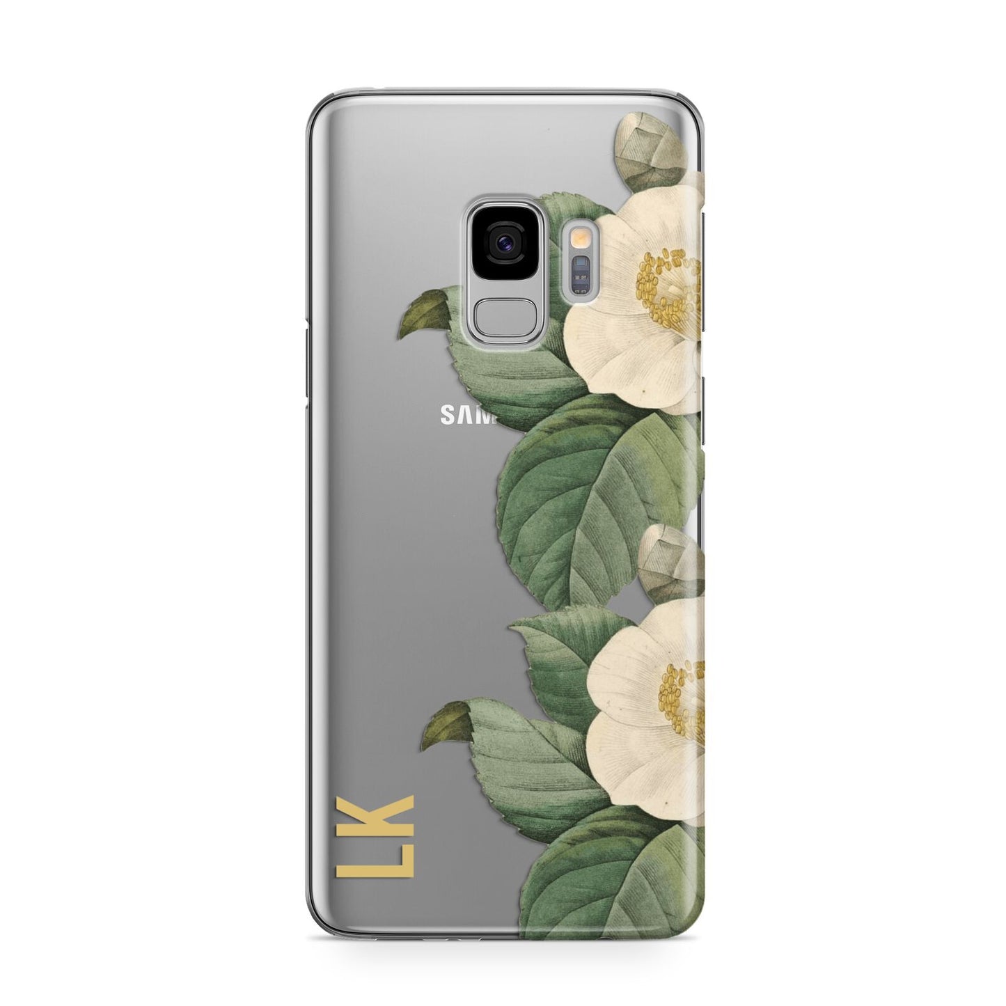 Vintage Flowers Personalised Samsung Galaxy S9 Case